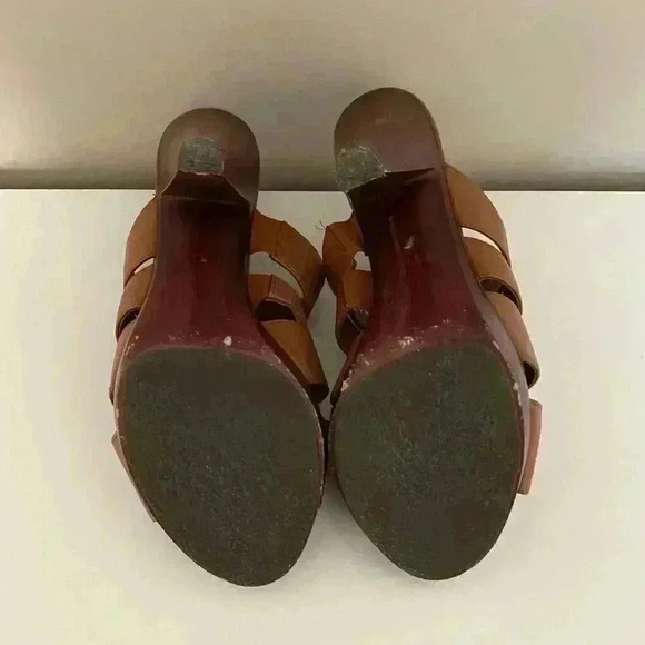Ronay Brown Sandal Heels - Picture 5 of 10